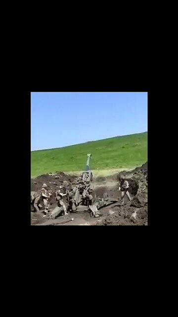 Punishing M777 Howitzer Already At The Front #shorts #army #war #ukrainewar #russiaukrainewar
