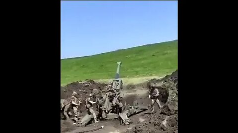 Punishing M777 Howitzer Already At The Front #shorts #army #war #ukrainewar #russiaukrainewar