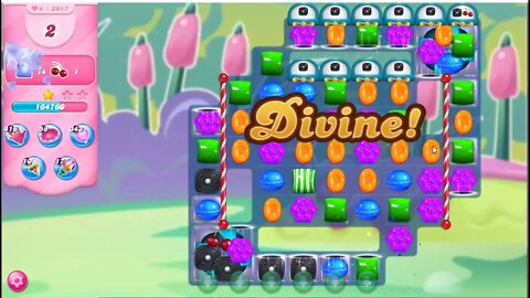 Candy Crush Level 3917 Talkthrough, 22 Moves 0 Boosters
