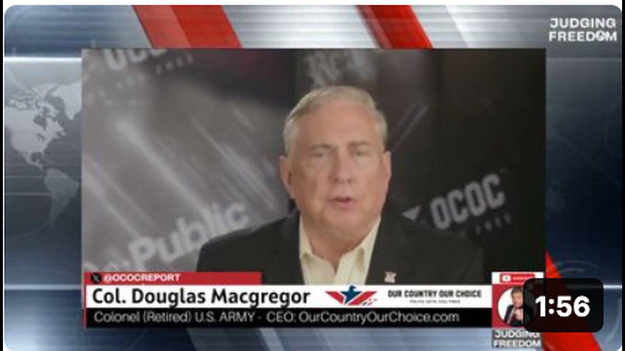 COL. Douglas Macgregor : First Syria. Is Egypt the next to fall?