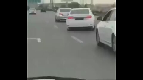 Reckless driving to the next level 😮