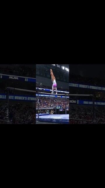 Cristal Isa (Utah) 9.875 on Bars - 2023 NCAA Championships Finals #shorts