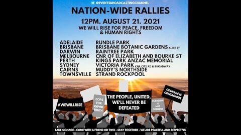 Stand Up Australia, Stand Up Beautiful Citizens Of Earth