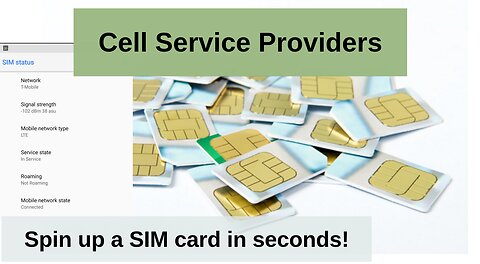 SIM cards | Which carrier should you use?