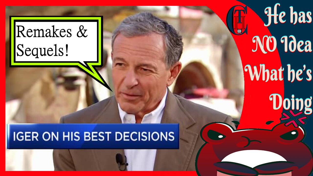 Destroying Disney one Sequel at A Time - Bob Iger