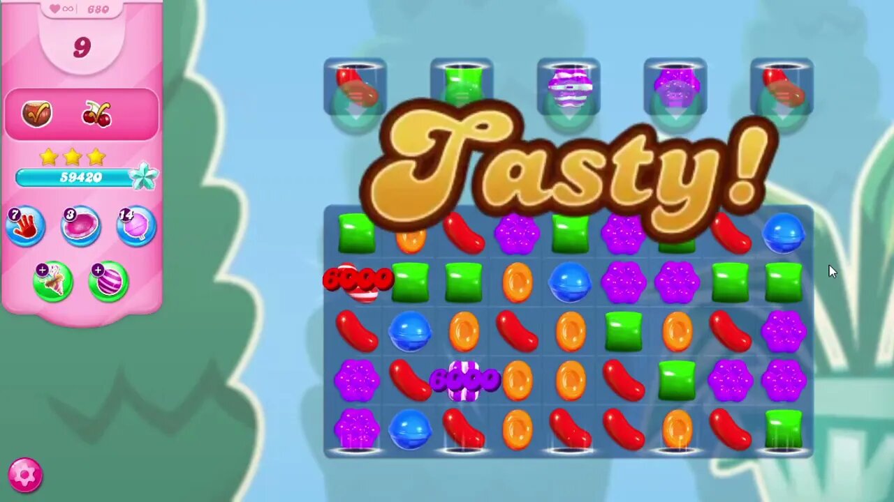 Candy Crush Saga Level 680