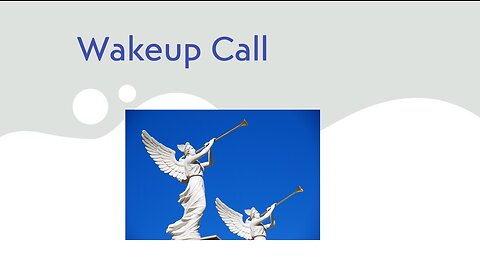 Sep 24/23 | Wakeup Call