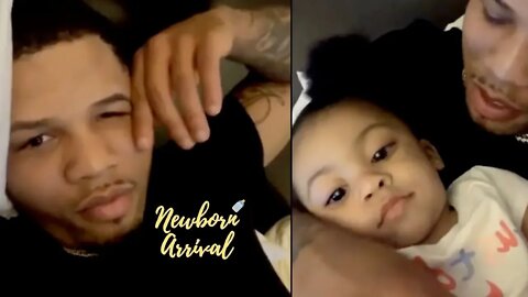 Gervonta Davis Daughter Gervanni Won't Give Him A Kiss!