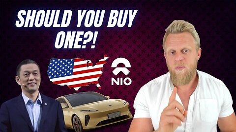NIO's CEO says NIO EVs will go on sale in the United States