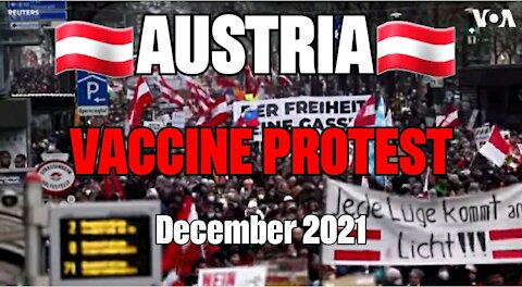 V395. Austria 🇦🇹 VACCINE PROTEST