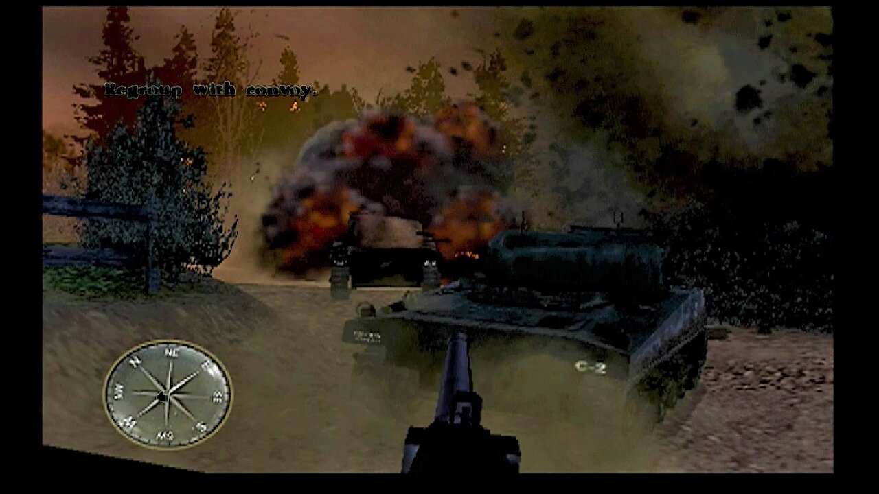 Call of Duty 3- PS2- Canadians Clearing the Path Forward!