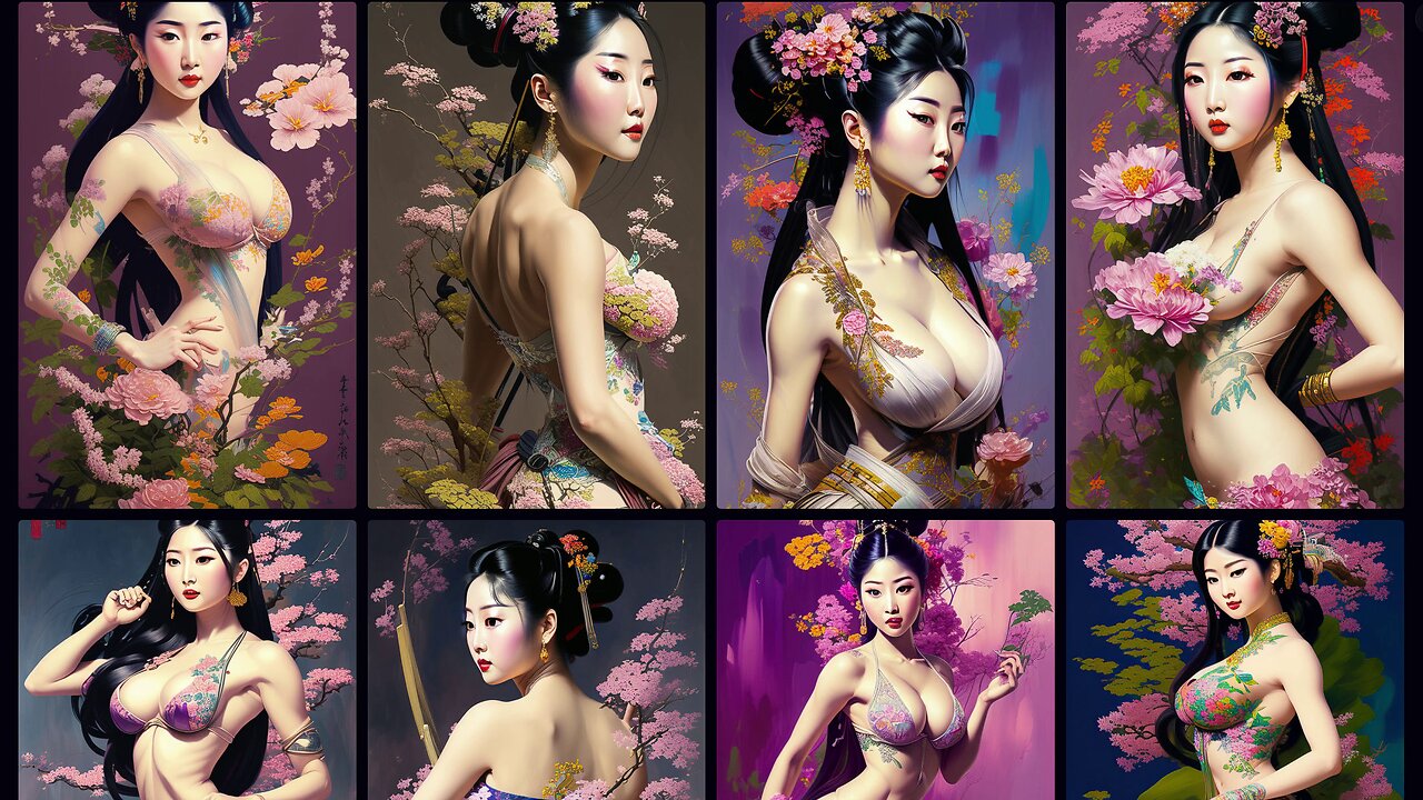 FINE ART for MEN Vol.4 | SAMURAI GEISHA [4K]