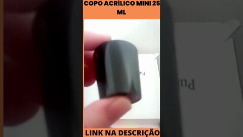 Copo Acrílico Mini 25 ml - 10 unidades