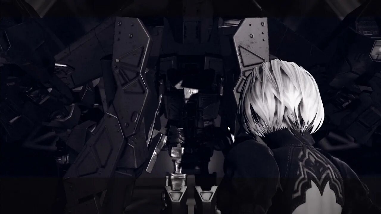 NieR: Automata Lets Play #2 - Resistance Camp