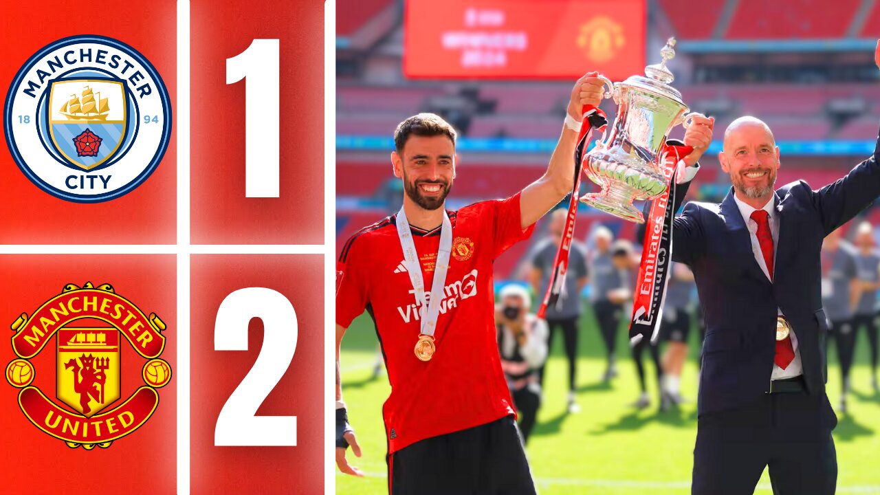 Man City vs Man United 0-2 Review | FA Cup Final | Erik Ten Hag Redemption?