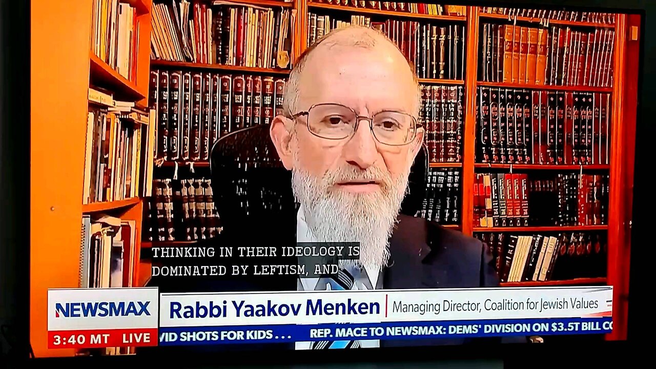 "The Left Promotes Antisemitism?" Chris Salcedo segment w/ Rabbi Yaakov Menken.