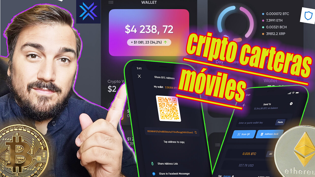 Mejores Cripto Wallets móviles (hot wallets) para 2023.