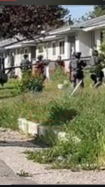 Tactical team saves robot