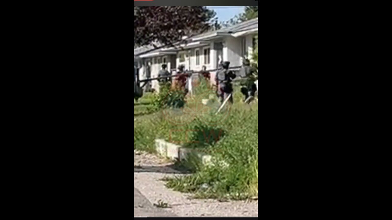 Tactical team saves robot