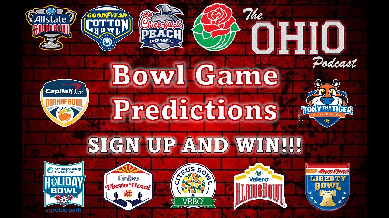 Bowl Game Predictions - Sign up for our Bowl Prediction Game and win some FREE march!!!