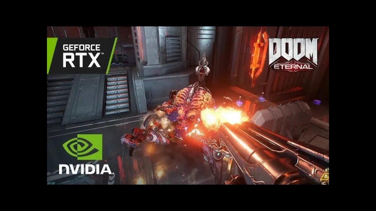 DOOM Eternal – SUPERFAST 4K gameplay w RAY TRACING, NVIDIA DLSS on GeForce RTX 3080 Ti