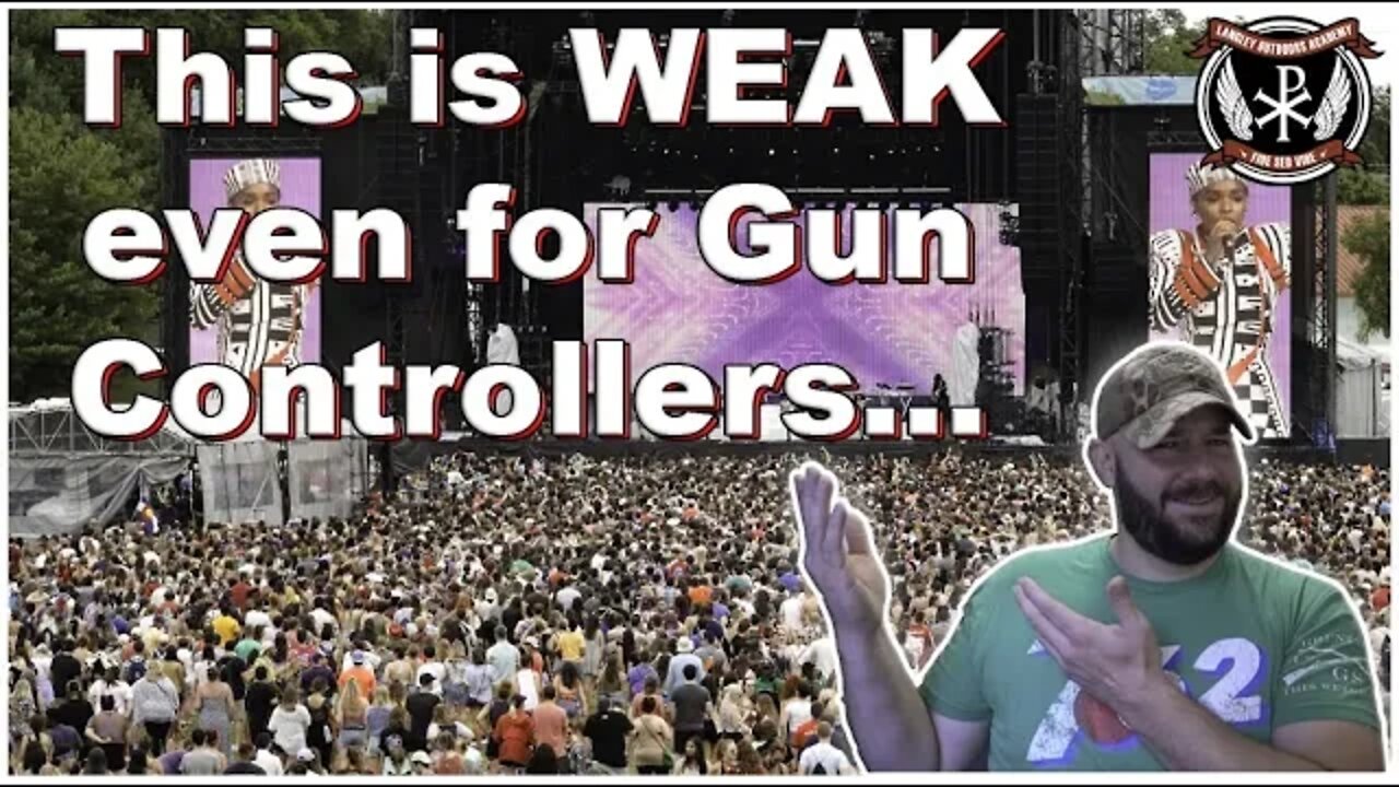 WTF: Major music festival CANCEL THEMSELVES... and now it's Gun Right's fault?... THEY CANCELLED IT