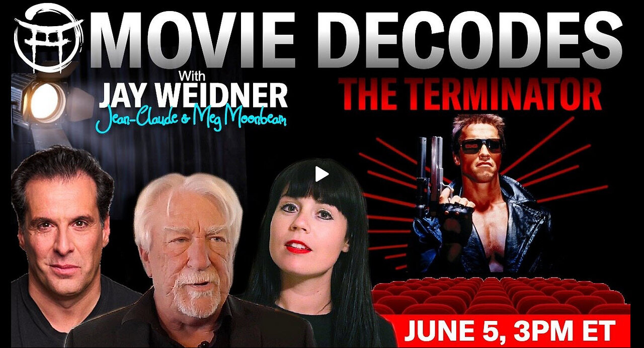 MOVIE DECODES: TERMINATOR with JAY WEIDNER, JEAN-CLAUDE & MEG - JUNE 5