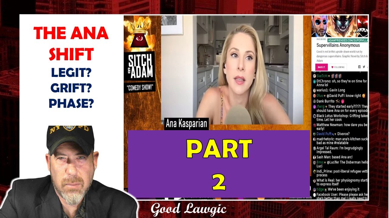 The Following Program (PART 2) : Reviewing Ana Kasparian's Appearance on Sitch and Adam