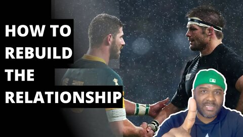 How the All Blacks aims to mend Relationships with Springboks