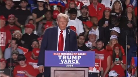 STUPID, WON’T PAY! Trump ANGRY as MIC back at Detroit Michigan rally