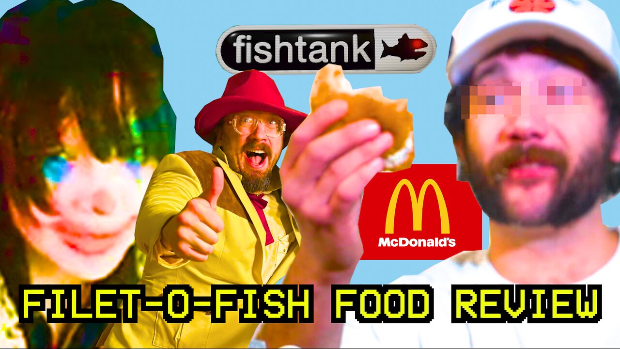 Filet-O-Fish McDONALDS Food Review **FISHTANK INSPIRED MUCKBANG**