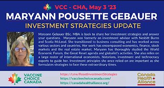 Part 1 - INVESTMENT STRATEGIES UPDATE - MARYANN POUSETT GEBAUER