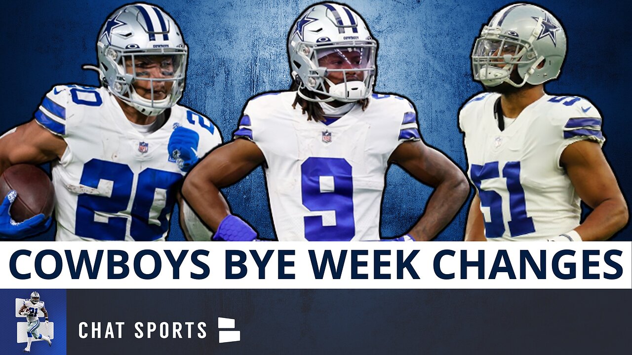 5 Bye Week Changes To Make For The Dallas Cowboys