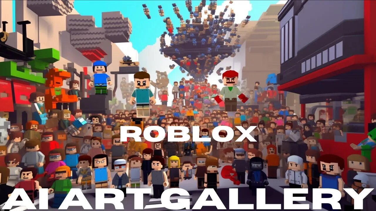 Roblox Ai Art Gallery #roblox #aiart #midjourney