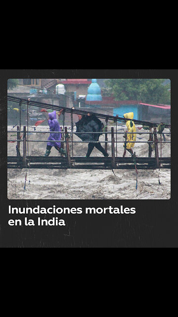 Intensas lluvias paralizan la capital de India y causan al menos 22 muertos