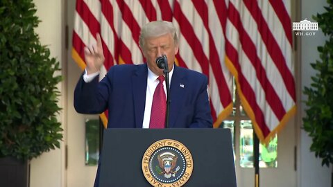 President Trump Holds a Press Conference