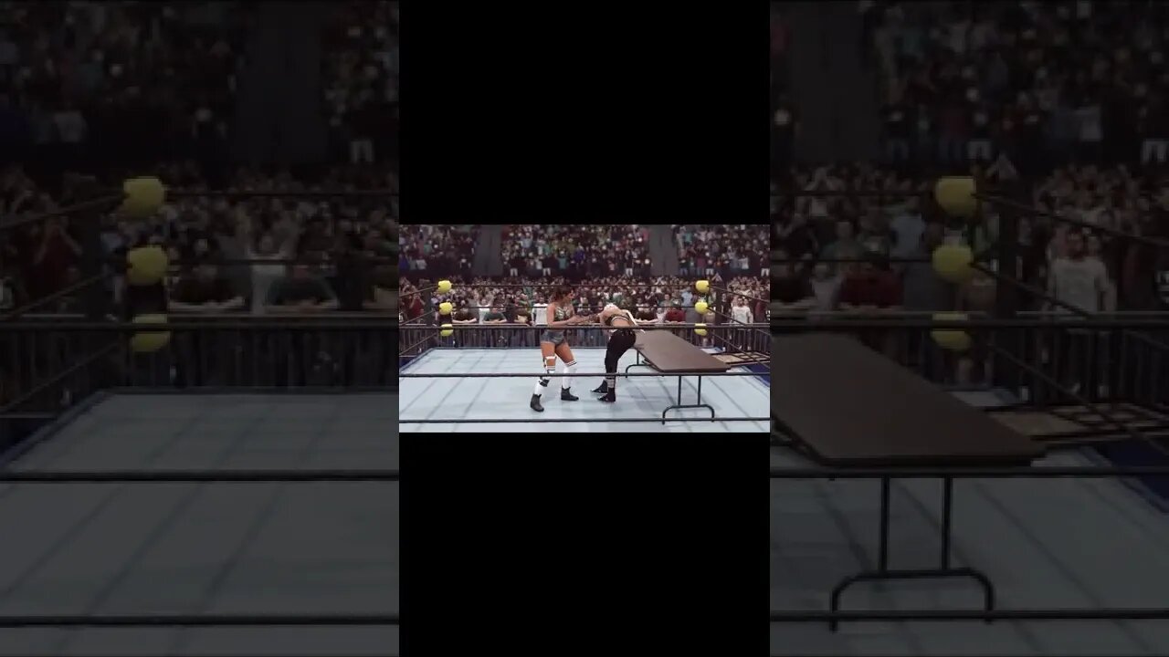 Dakota Kai Breaks Table With Maryse WWE 2k22