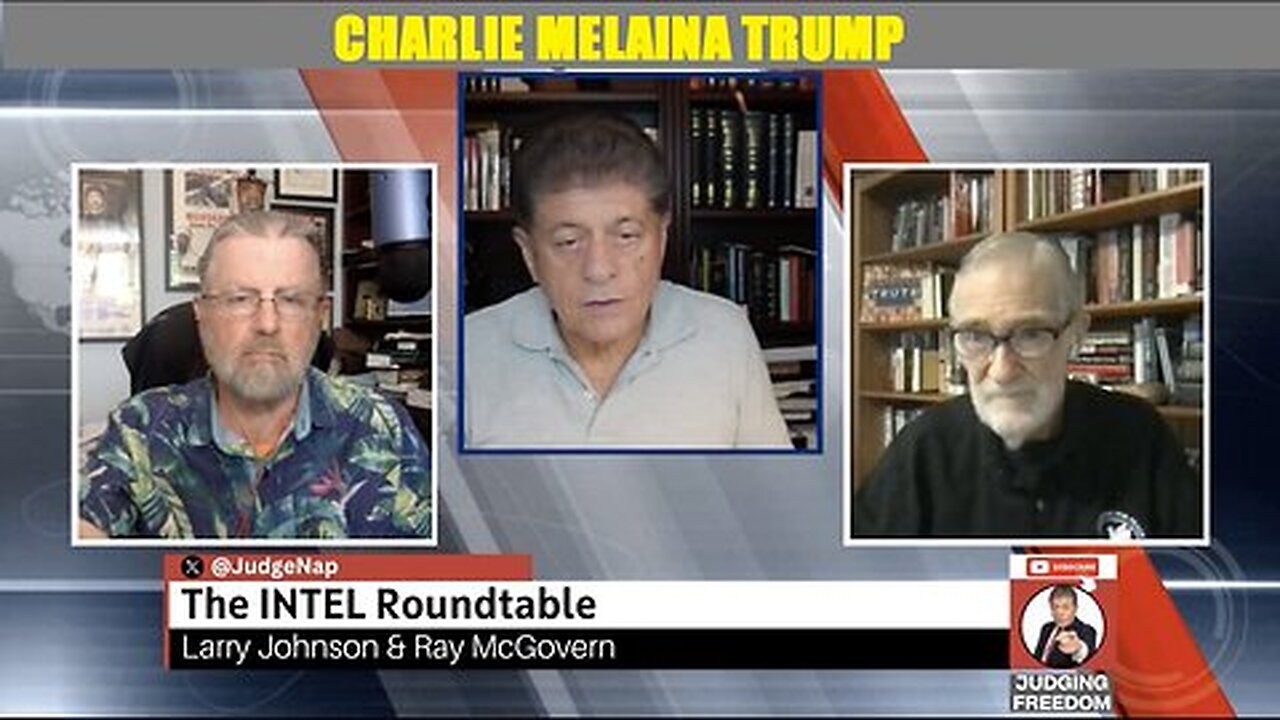 JUDGE W- FMR CIA ANANLYST LARRY JOHNSON & RAY MCGOVERN. RITTER, UKRAINE, IRAN & MORE.