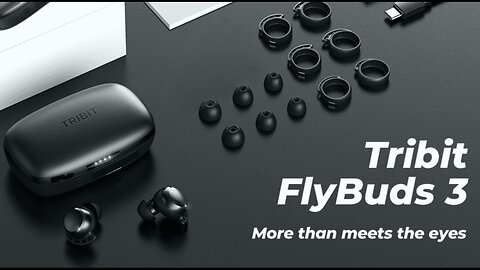 Tribit Wireless Earbuds, 110H Playtime Bluetooth 5.3 IPX8