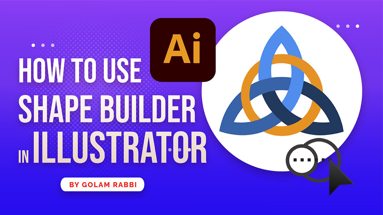 Shape Builder Tool in Illustrator