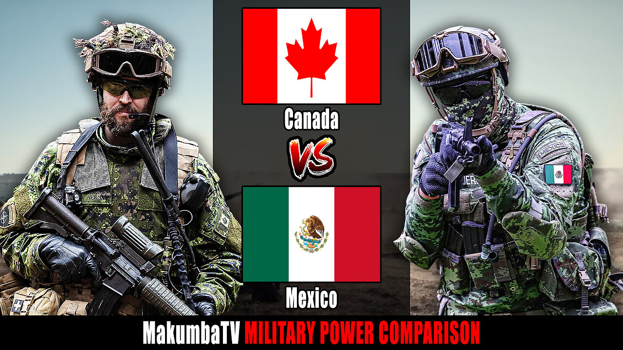 Canada vs Mexico 2024 | Military Power Comparison