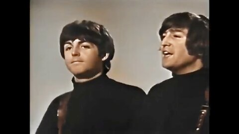 The Beatles I Feel Fine Colorized music video