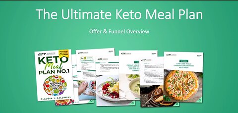 ⚡️The Ultimate Keto Meal Plan⚡️ (Absolutely Free Keto Recipe Book) To Loss Weight