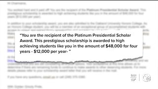 Scholarship mistake impacts thousands