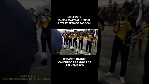 BMER 2018 - BANDA MARCIAL ROTARY ALTO DO PASCOAL - #Shorts