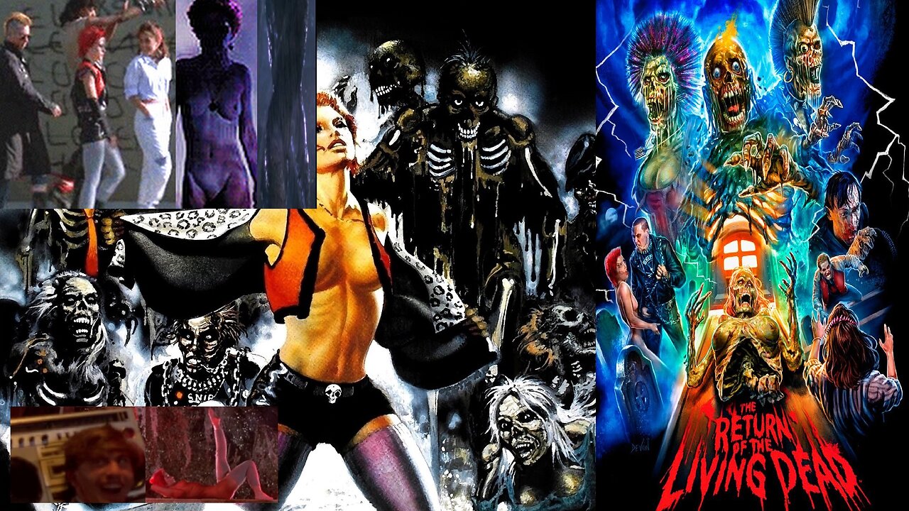 #review, Return of the Living Dead, 1, 1985, #sex, #naked,