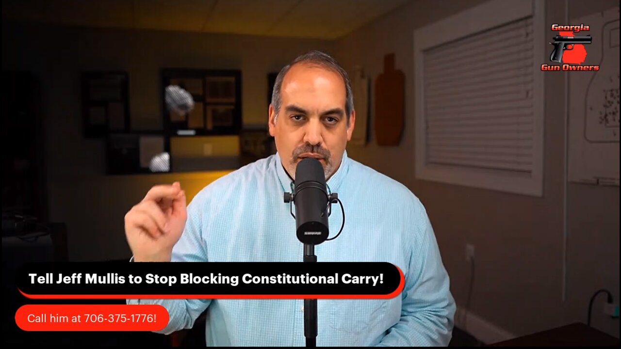 URGENT: Senate Rules Committee Stonewalling Constitutional Carry!