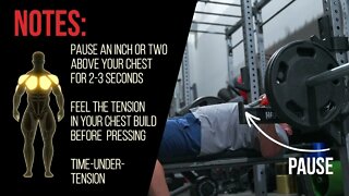 Pause Bench Press