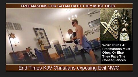 FREEMASONS FOR SATAN OATH THEY MUST OBEY