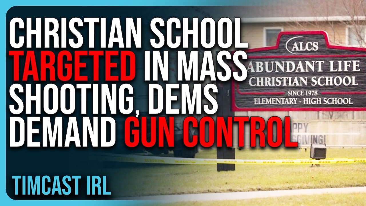 Christian School TARGETED In Mass Shooting, Dems DEMAND Gun Control After CELEBRATING Luigi Mangione